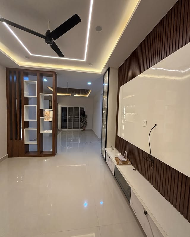 TV Unit with Feature Wall